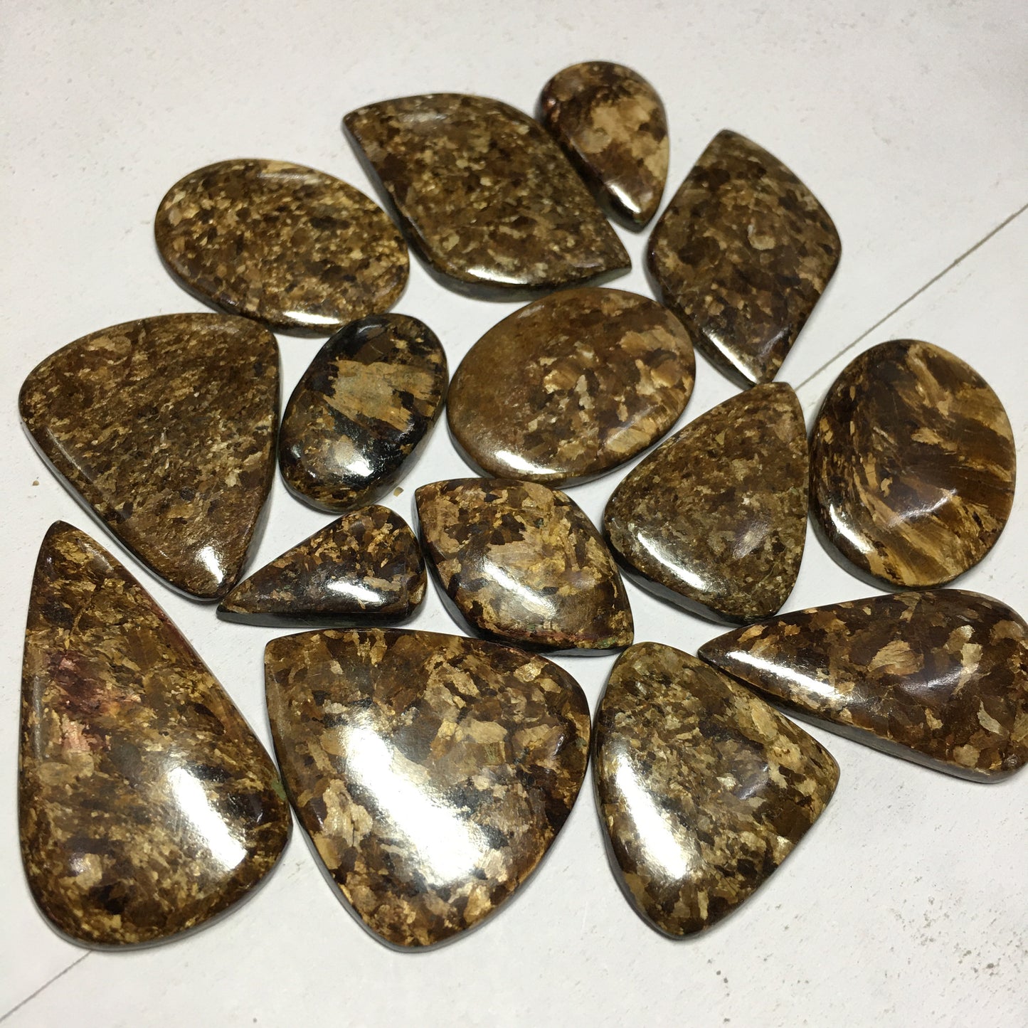 Natural Bronzite Cabochon Gemstone (Natural)