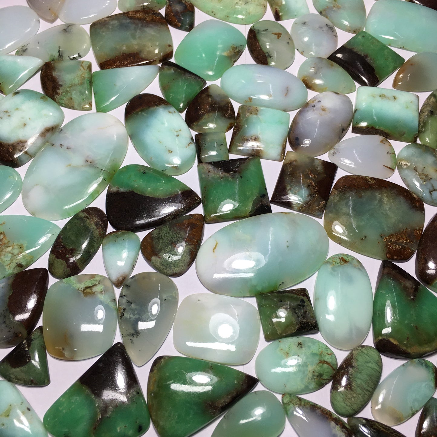 Natural Chrysoprase Cabochon (Natural)