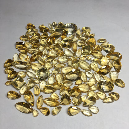 Natural Citrine faceted (Natural)