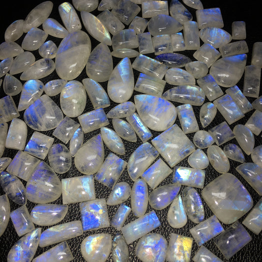 Natural Rainbow Moonston Cabochon (Natural)