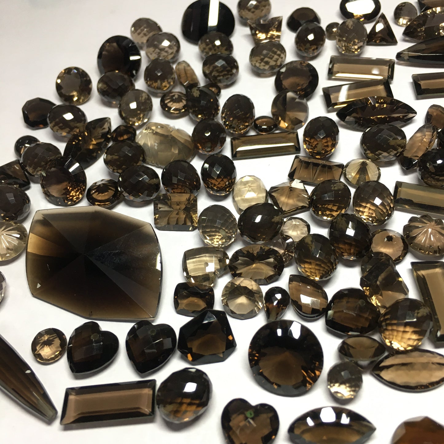 Natural Smoky Quartz Faceted (Natural)