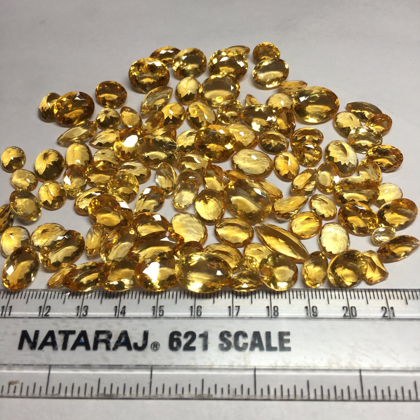 Natural Citrine Faceted (Natural)