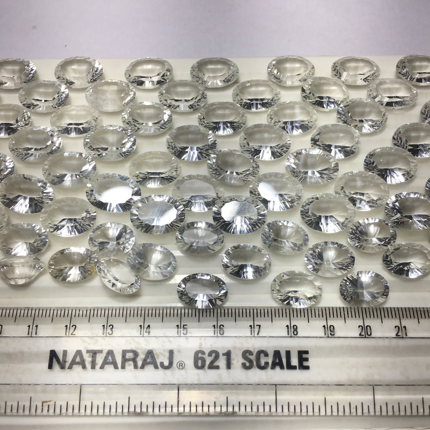 Natural Crystal Quartz Faceted