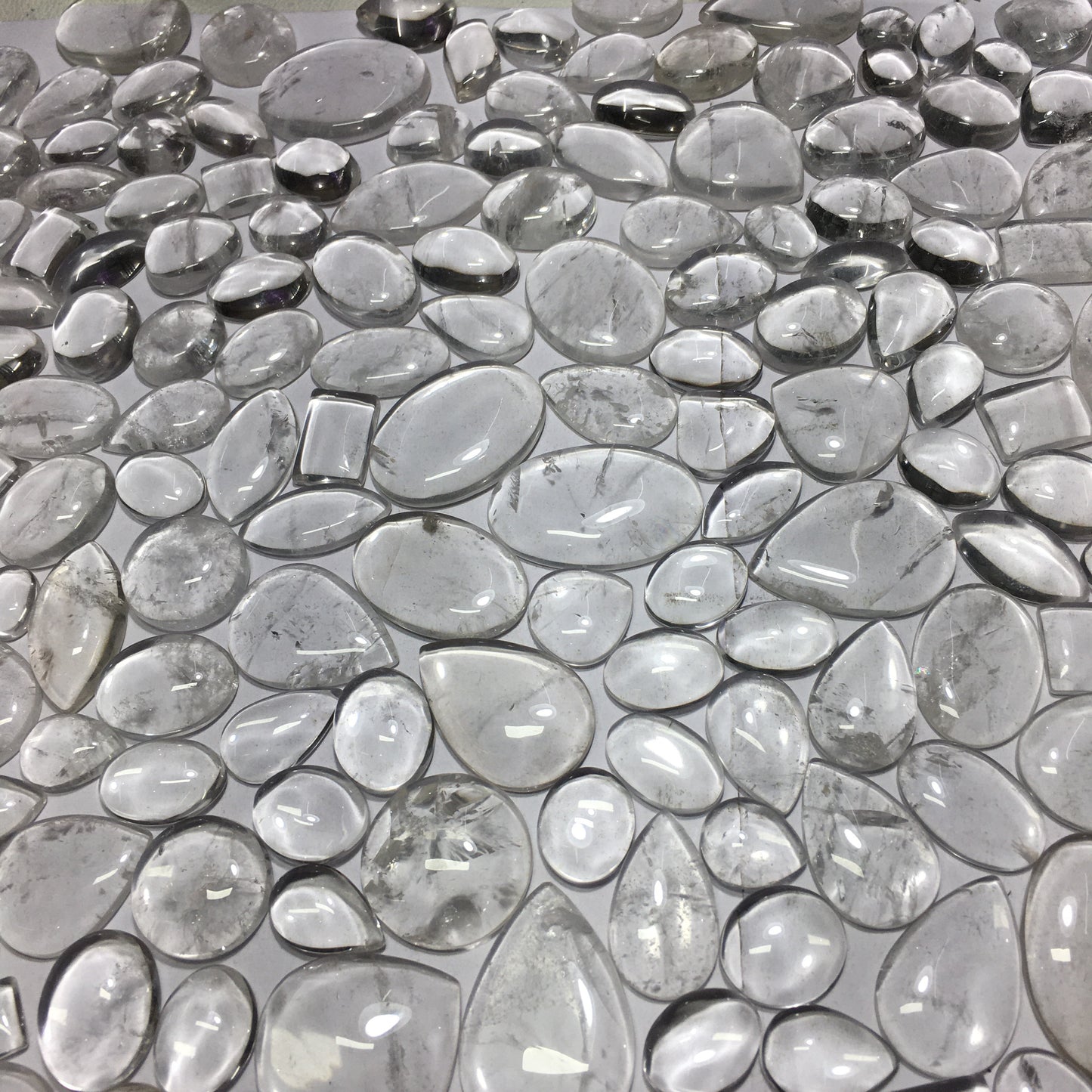 Natural Crystal Quartz Cabochon (Natural)