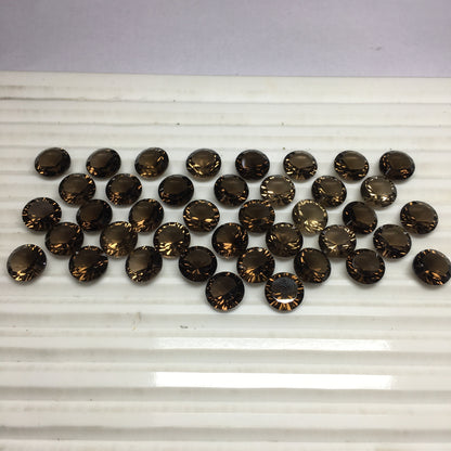Natural Smoky Quartz Concave Cutting (Natural)