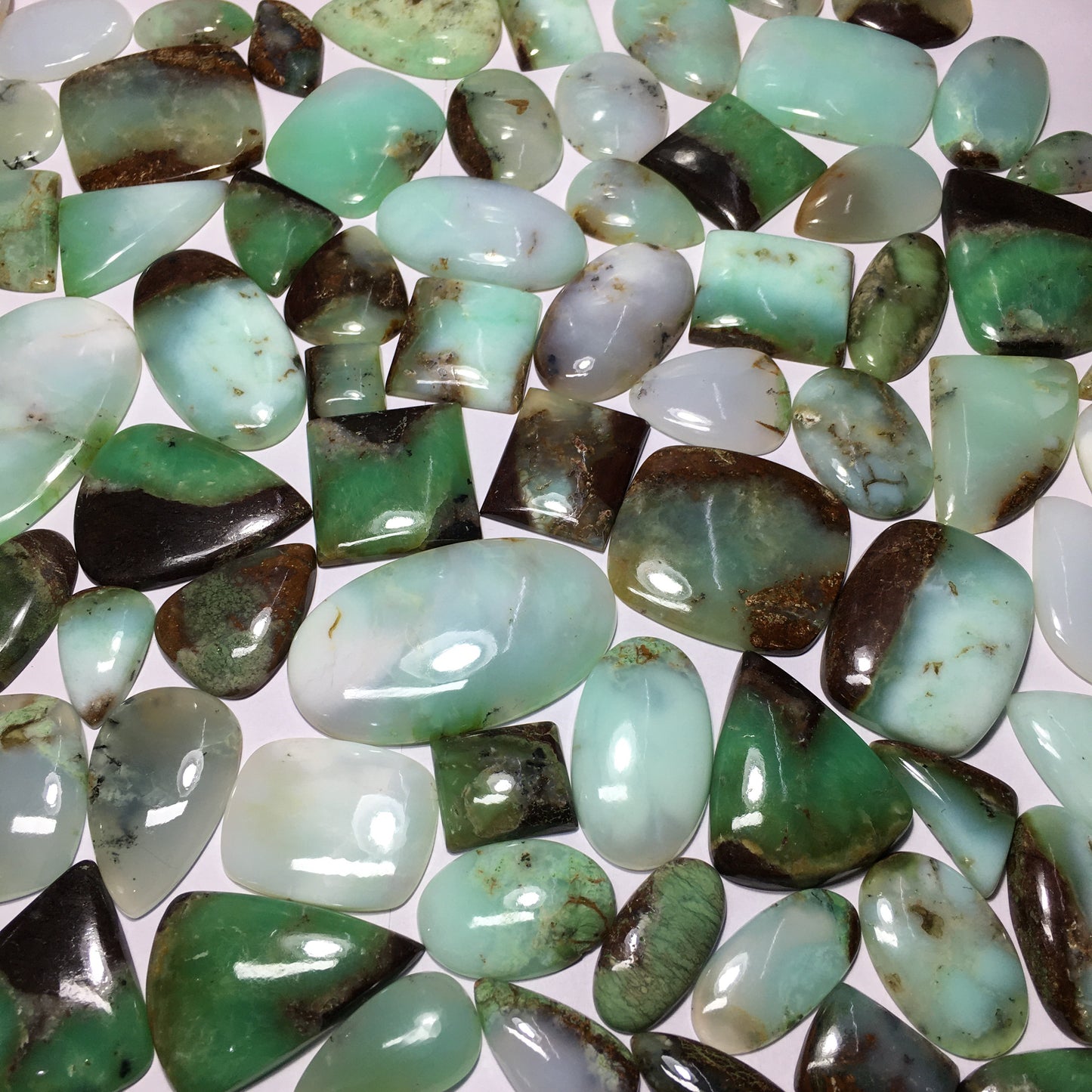 Natural Chrysoprase Cabochon (Natural)