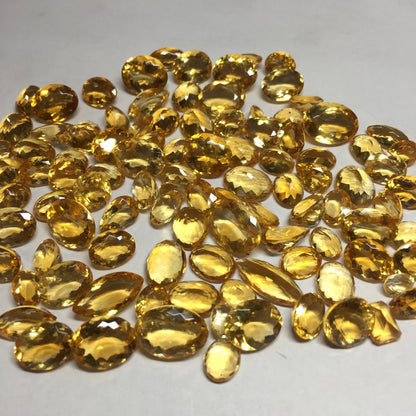Natural Citrine Faceted (Natural)