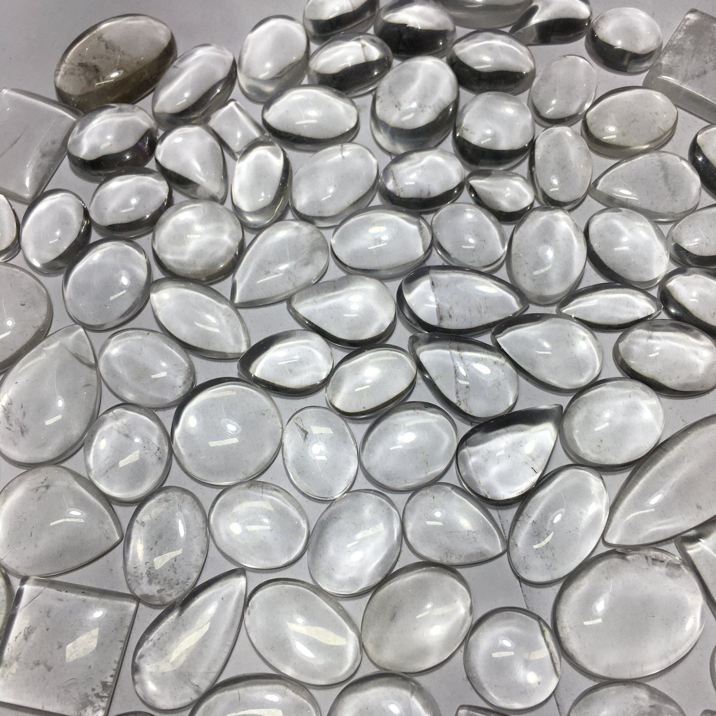 Natural Crystal Quartz Cabochon (Natural)