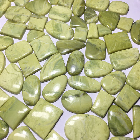 Natural Serpentine Cabochon (Natural)