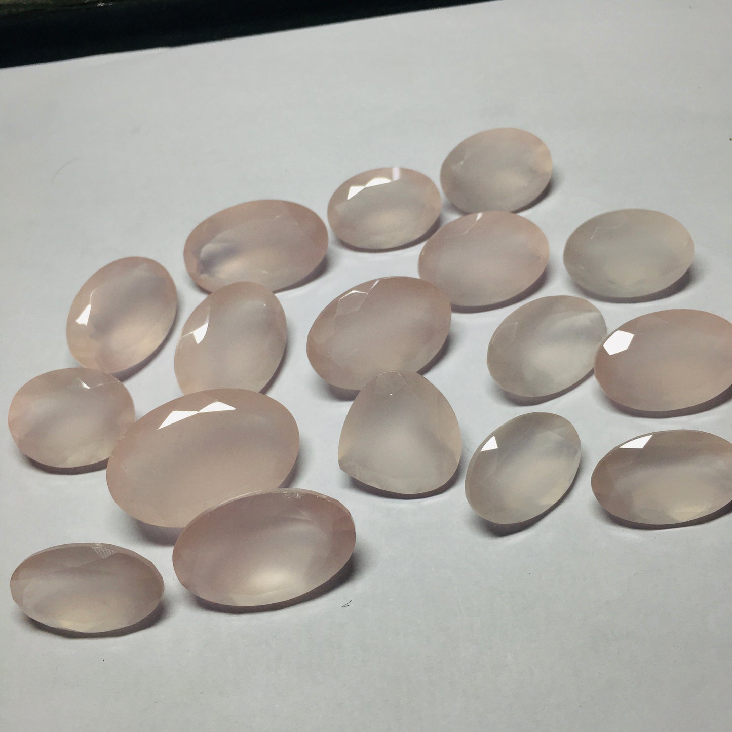 Natural Rose Quartz Faceted Cut (Natural)