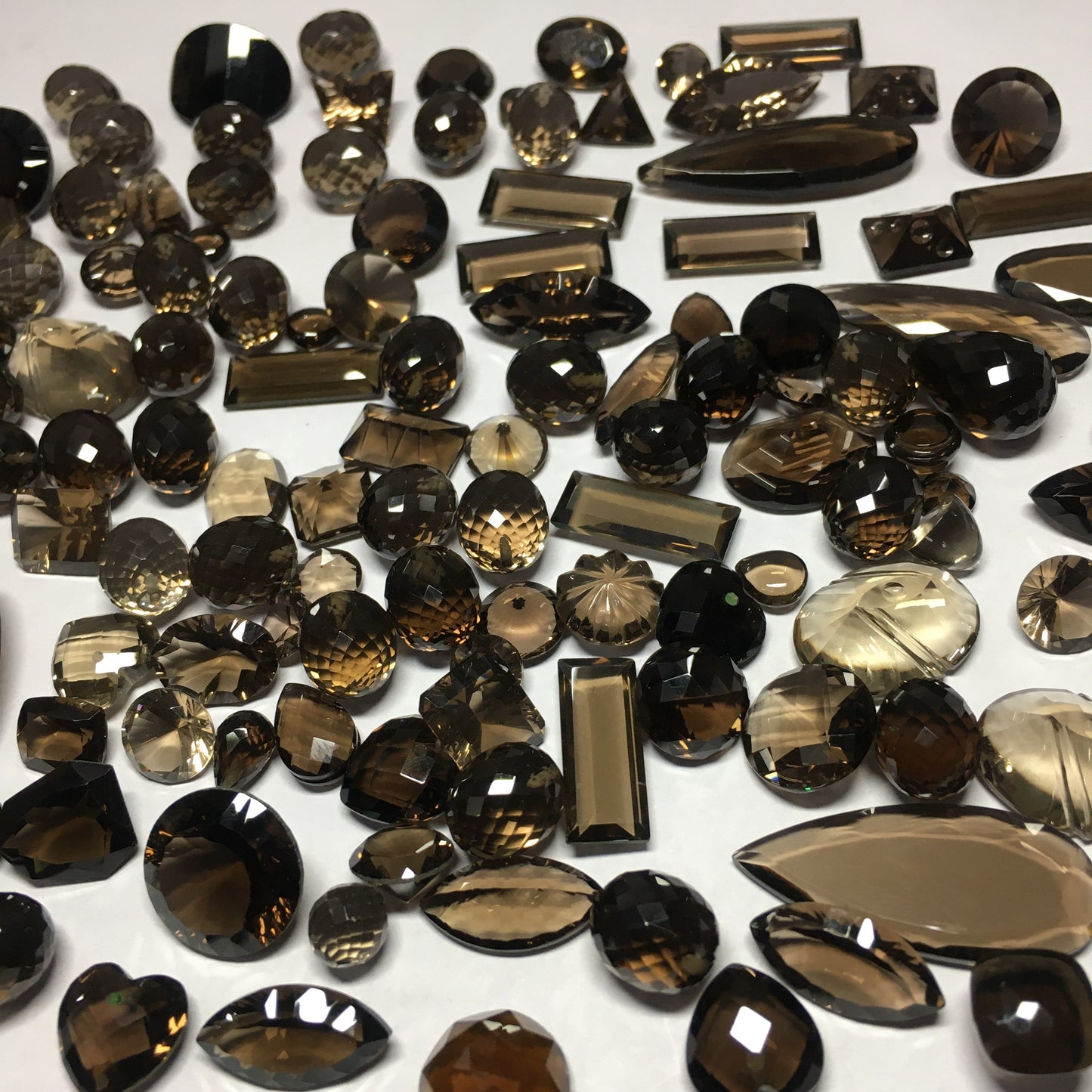 Natural Smoky Quartz Faceted (Natural)