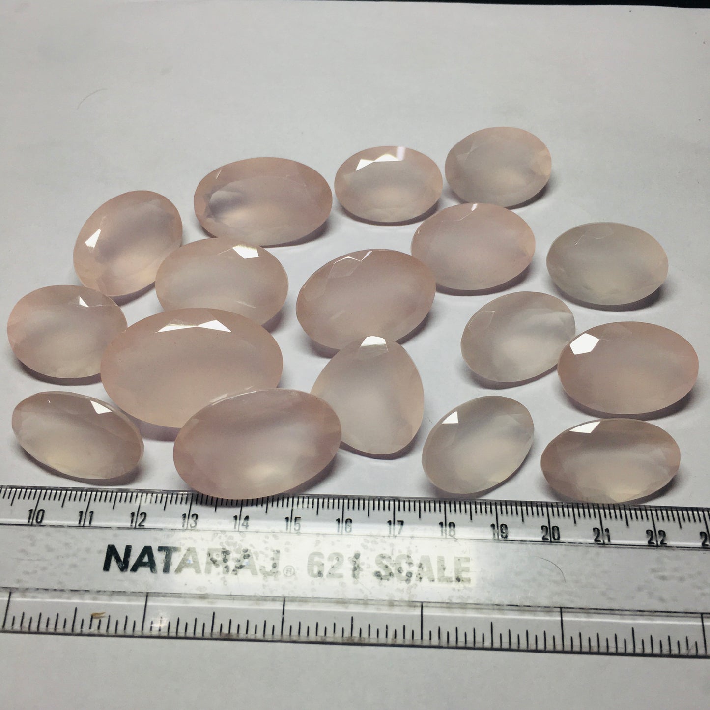 Natural Rose Quartz Faceted Cut (Natural)