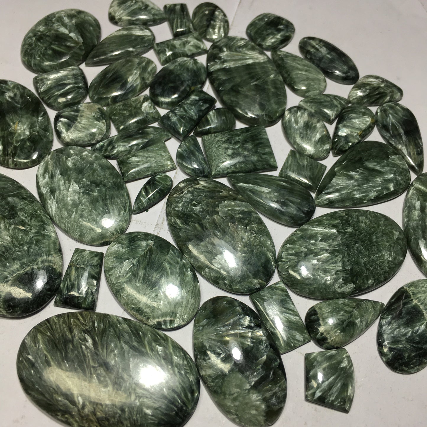 Natural Seraphinite Cabochon (Natural)